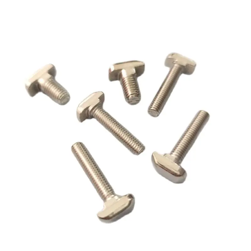 20 Cái/lốc M5 M6 M8 T Bu Lông Ốc Vít Cho Tiêu Chuẩn EU 20 30 40 45 Tuyến Tính Đường Sắt Nhôm Hồ Sơ Tùy Chọn nhôm Hồ Sơ Phụ Kiện