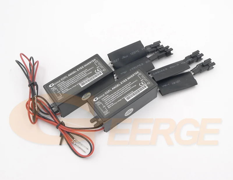 Eccellente 2 pezzi Geerge inverter Ballast per CCFL Angel Eyes Halo Rings accessori per rimontare auto ad alta luminosità e basso consumo