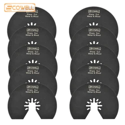 80mm Half Circle Multimaster Power Tool Saw Blade For Cutting Wood Metal HSS Oscillating Multi Tool Saw blades For Pipe Cut