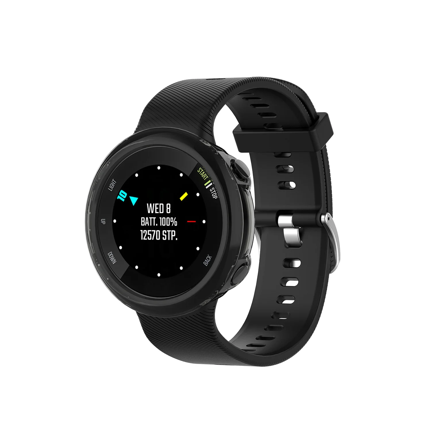 Pokrowiec silikonowy do Garmin forerunner 45 Smartwatch osłona z TPU ramka obudowa do Garmin forerunner 45 akcesoria do bransoletki