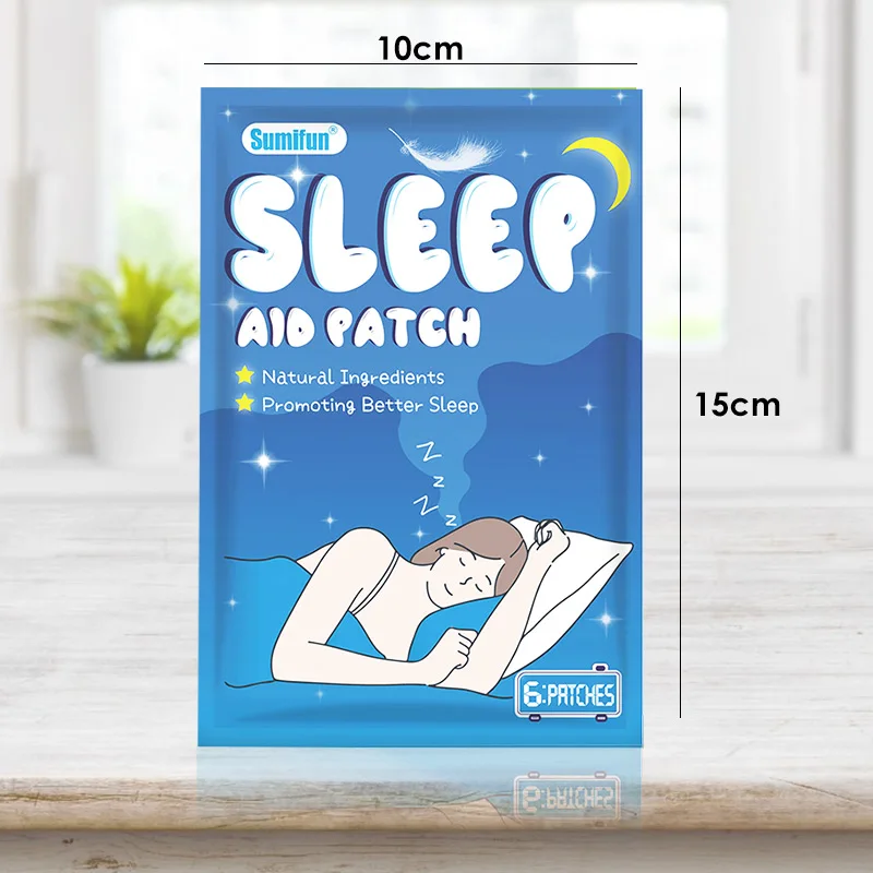 12/24/48pcs New Improve Sleep Patch Relieve Anxiety Headache Stress Medical Plaster Improve Insomnia Body Relax Massage Sticker