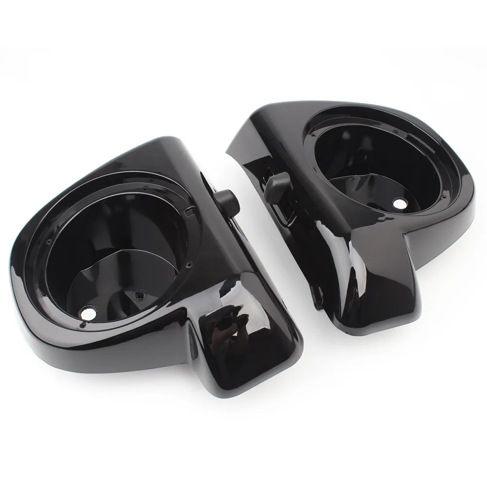 

Motorcycle 6.5" Speaker Pod Boxes Lower Vented Fairing for Harley Touring Electra Glide Street Glide Road Glide 2014-Up