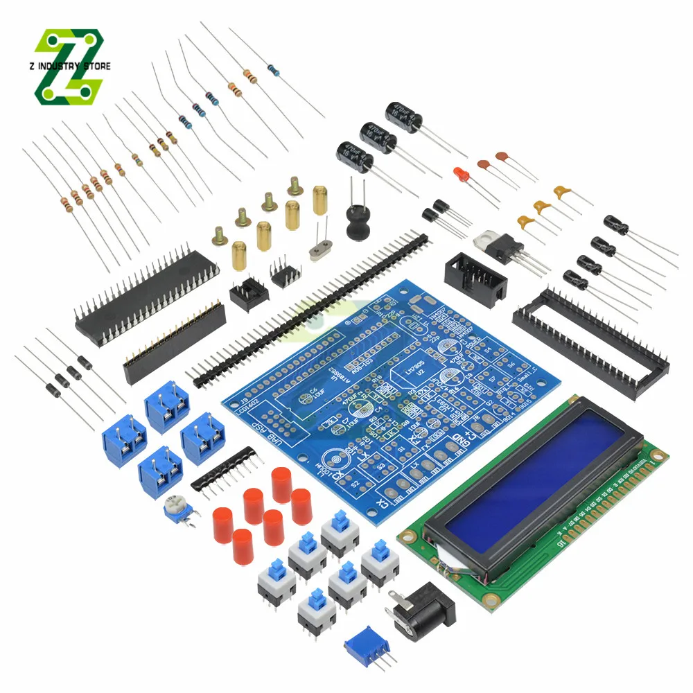 Miernik indukcyjności pojemności częstotliwości LCD cyfrowy Secohmmeter CF induktor kondensator Tester miernik częstotliwości DIY Kit