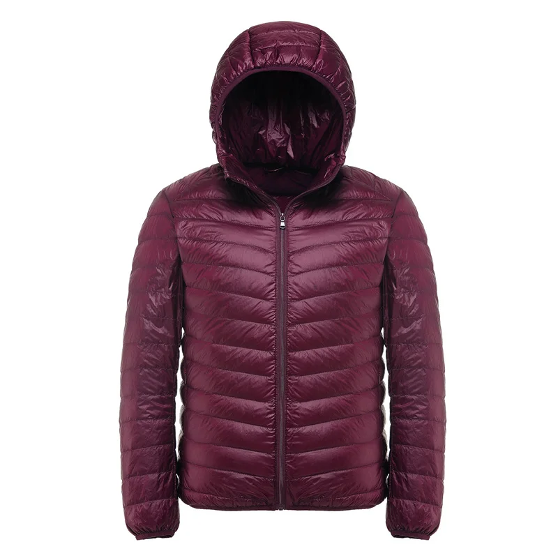 Winter Light Duck Down Jacket Men Ultralight Plus Size Coat 5xl 6xl Men Coats Men's Down Jacket Parka Pluma Hombre KJ321