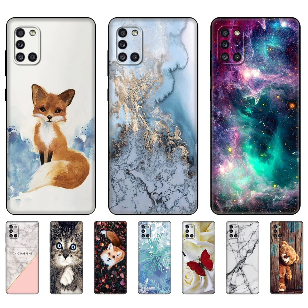 For Samsung Galaxy A31 Case Silicon Soft Phone Cover For Samsung A31 A 31 SM-A315F GalaxyA31 Capa Bumper 6.4