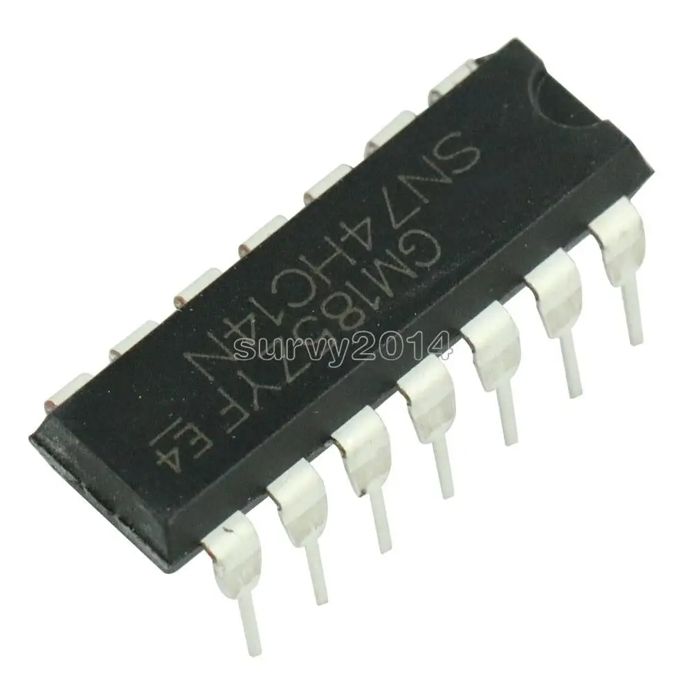 5PCS SN74HC14N DIP-14 SN74HC14 DIP 74HC14N DIP14 74HC14 new and original IC