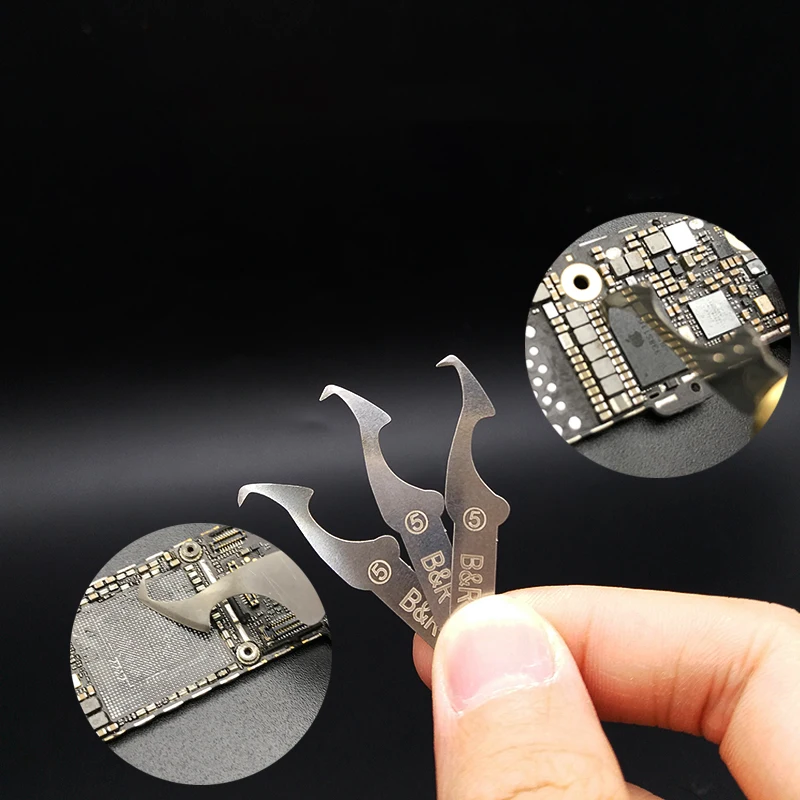 Multifunctioal CPU IC Glue Remover Knife Thin blade motherboard BGA chip glue Cleaning Scraping Pry Knife phone Rework Tools