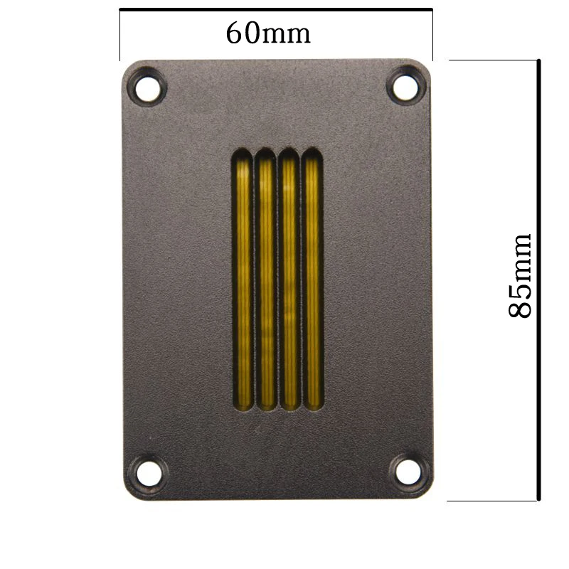 HIFIDIY LIVE 3 inch Aluminum Ribbon Tweeter Speaker Unit 4 OHM 30W Treble Loudspeaker AL-6085 Super belt type high loudspeaker