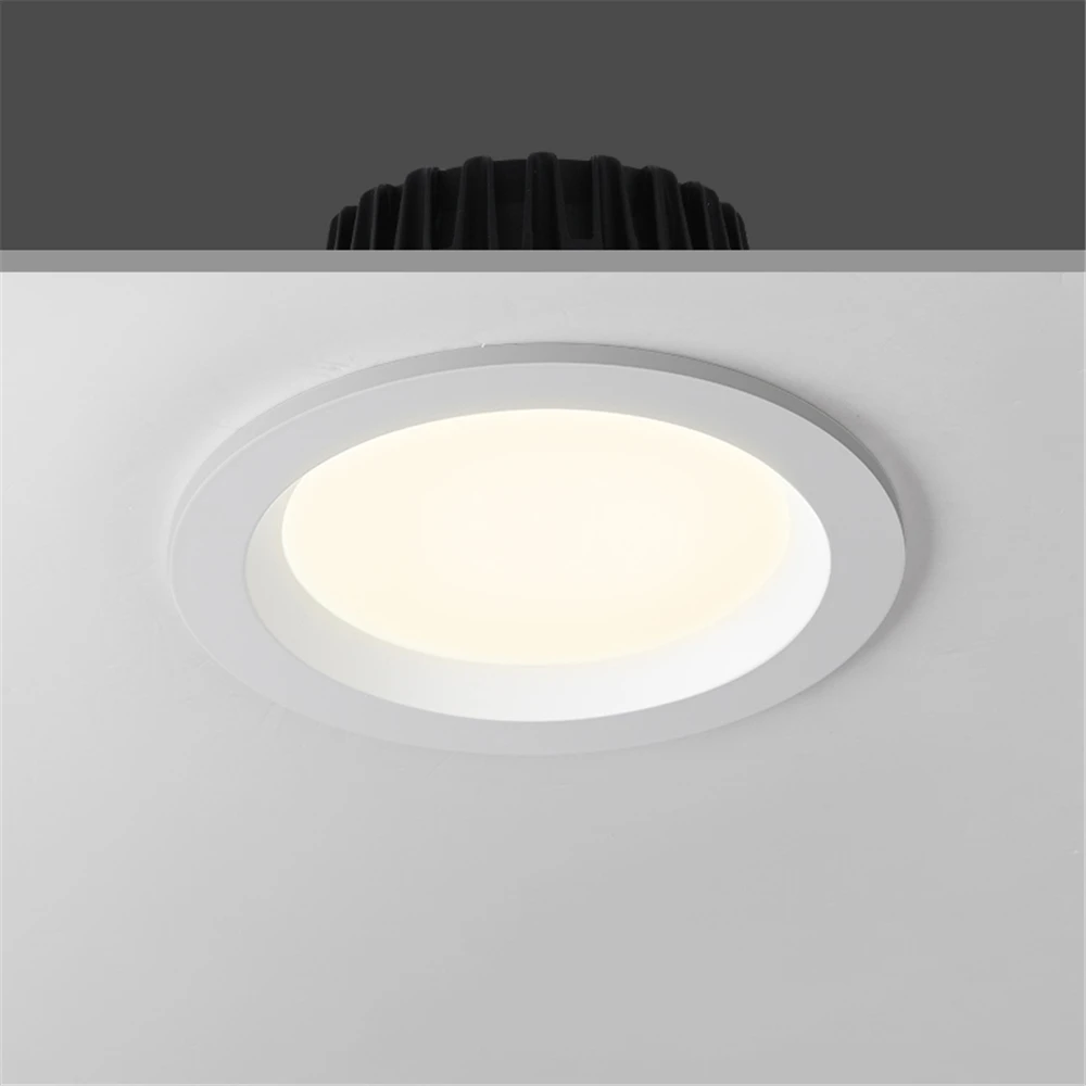 

3W 5W 7W 12W LED Spotlight Modern Aluminum Recessed Downlight Bedroom Living Room Ceiling Light Aisle Corridor Lamps