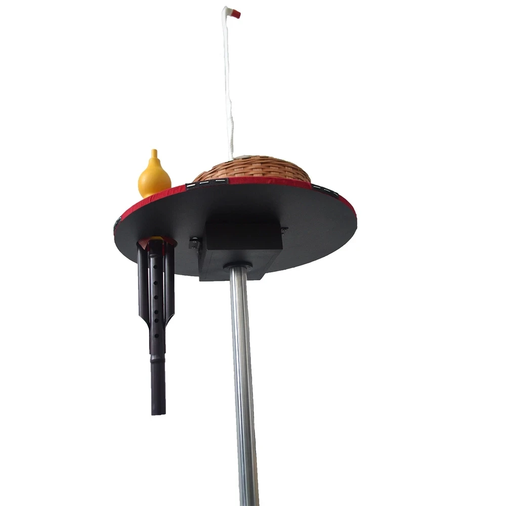 Magic Props-Indian Rope 2.0 Trick - Remote Control Magician Rises Out of Basket Stage Illusion Gimmick Professional
