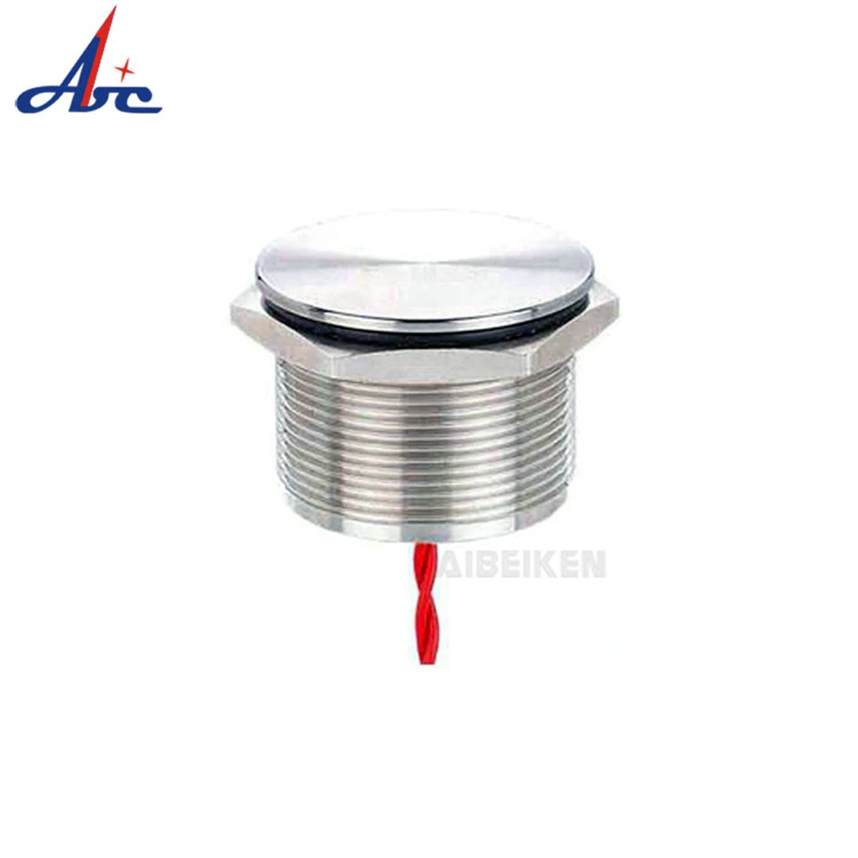 12/16/19/22/25/30MM IP68 Waterproof Stainless Steel  Momentary push button switch Metal Piezo Touch Switch