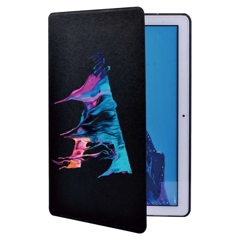 Huawei MediaPad M5 10.8 "태블릿 케이스 용 PU 가죽 케이스 MediaPad M5 Lite 10.1" 커버 + 무료 스타일러스