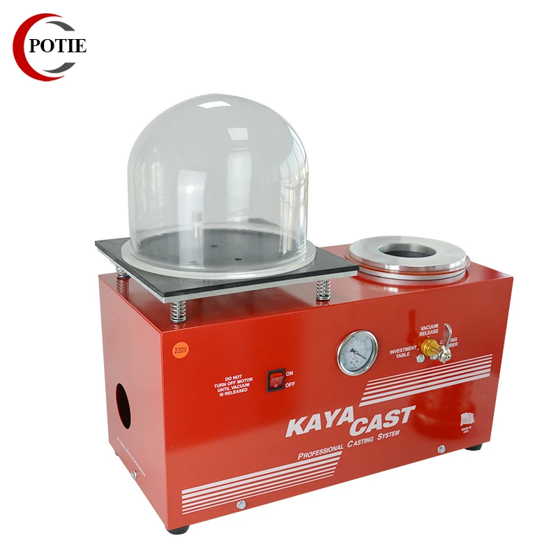 4L 220V Gold Silver Copper Vacuum Inventing Casting Machine Jewelry Making Equipment Accessories Recycling Melting Furnace