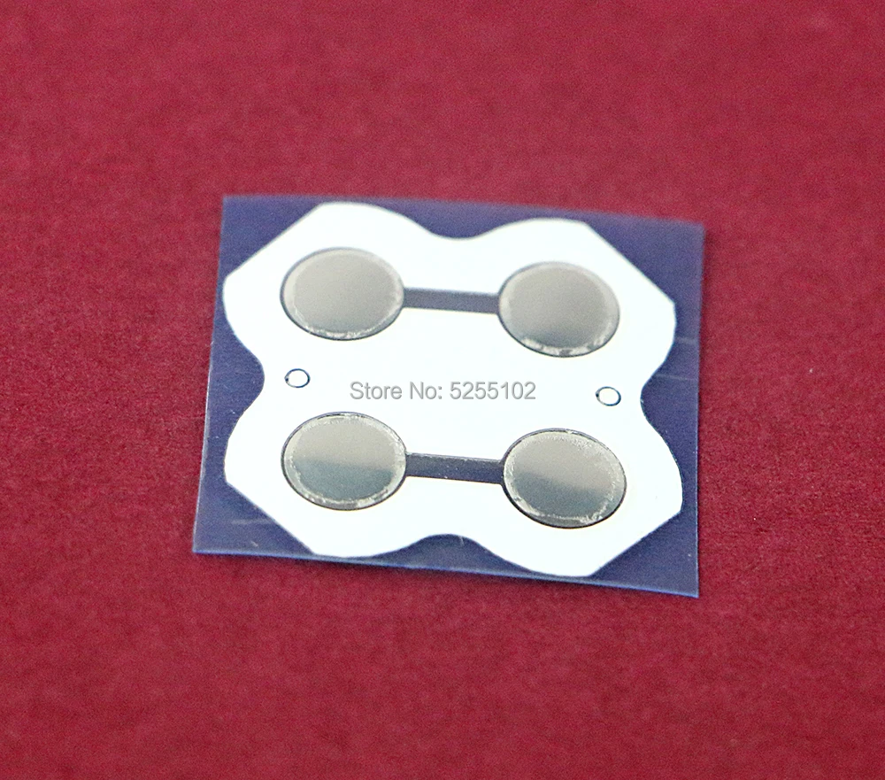 Película de mango izquierdo y derecho de 200 piezas para Nintendo NS Switch Controller D Pads d-pad Metal Dome Snap PCB board buttons