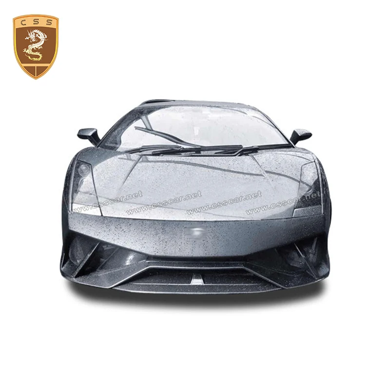 

Carbon Fiber Front Bumper Lip Spoiler Case for Lamborghini Gallardo Coupe Convertible LP550 LP560 LP570 08-12