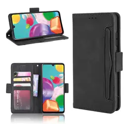 For Samsung Galaxy A41 GalaxyA41 A 41 SC-41A Japanese version Case Leather Wallet Leather Flip Multi-card slot Cover case