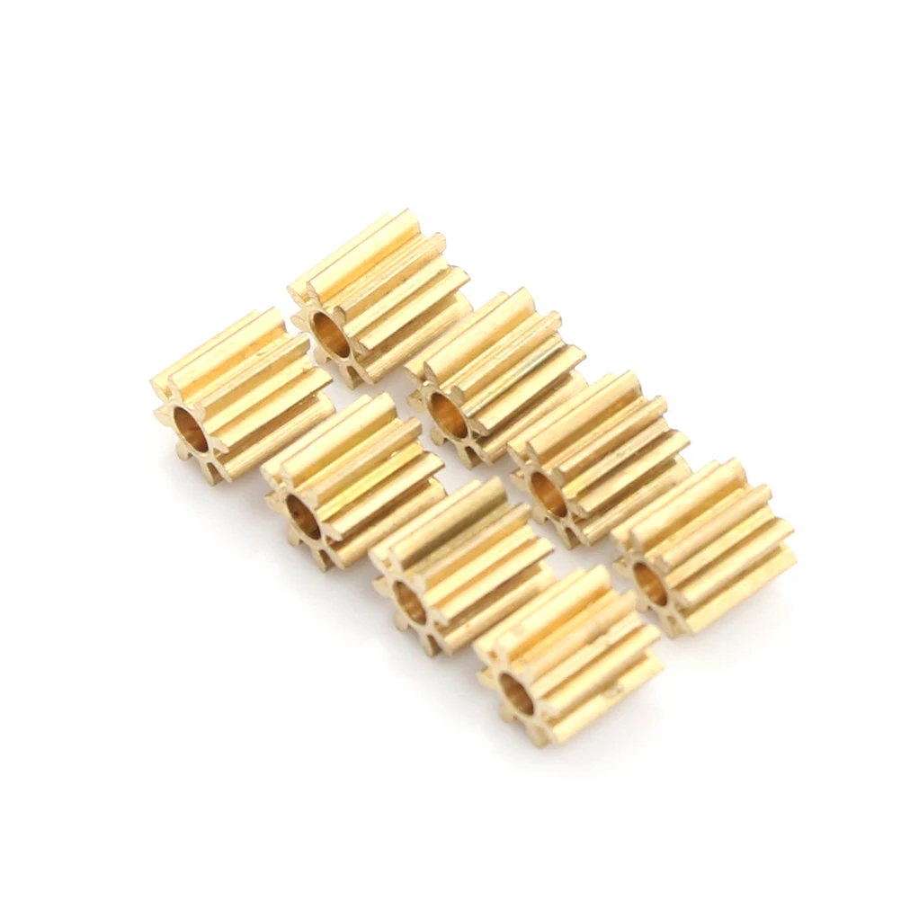 8pcs/set Motor Metal Gear Spare Parts For Syma X5C X5SW X5A RC Accessories Copper Gears For Helicopter Spare Parts Replacement