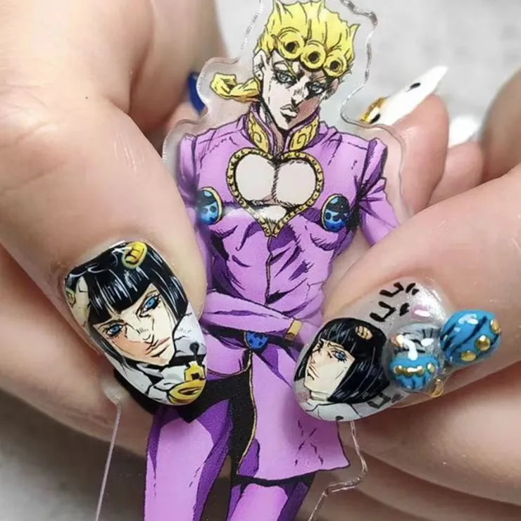 TSC-241-251-261-271 Newest design cartoon jojo colorful film designs 3d nail art sticker nail decal accessories