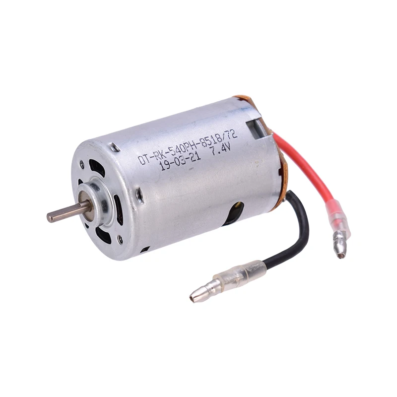 540 Electric Motor Disikat Asli Suku Cadang Untuk Wltoys 12428 12423 1/12 RC Mobil Aksesoris