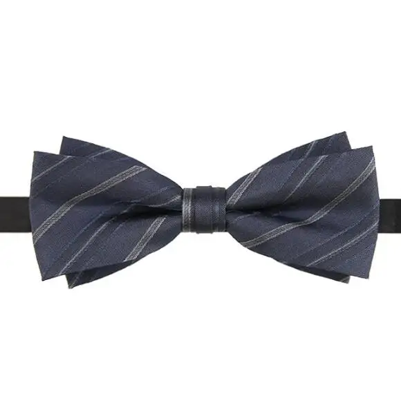 

Silk Bow tie Best Man Business Wedding Blue Fashion Host