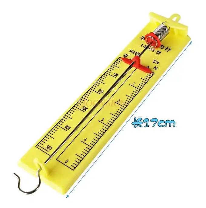 physical experiment equipment for 5pcs 5N plate dynamometer spring dynamometer junior high school physical mechanics