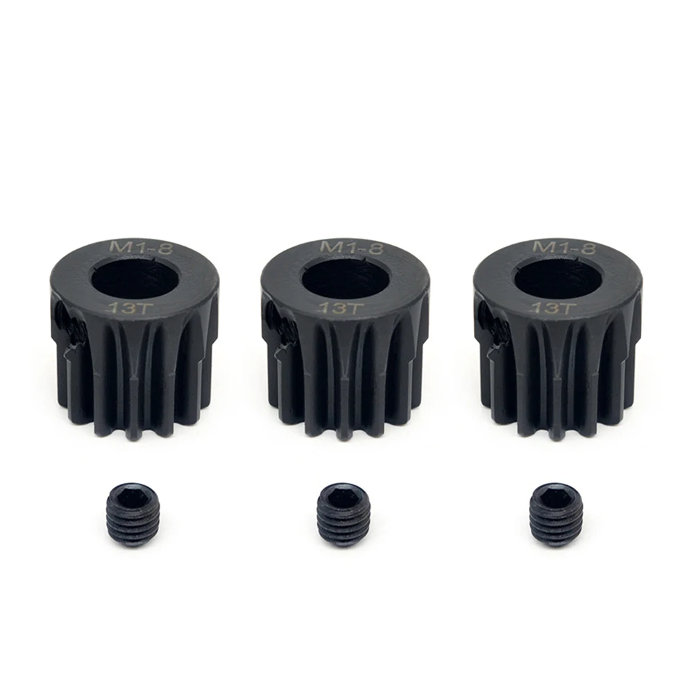 M1 8mm 13T-20T 21T-25T 26T-30T 31T-40T 41T-49T Pinion Motor Gear for 1/5 TRAXXAS ARRMA 4WD Outcast 8S EXBRC Car 8mm Motor Shaft