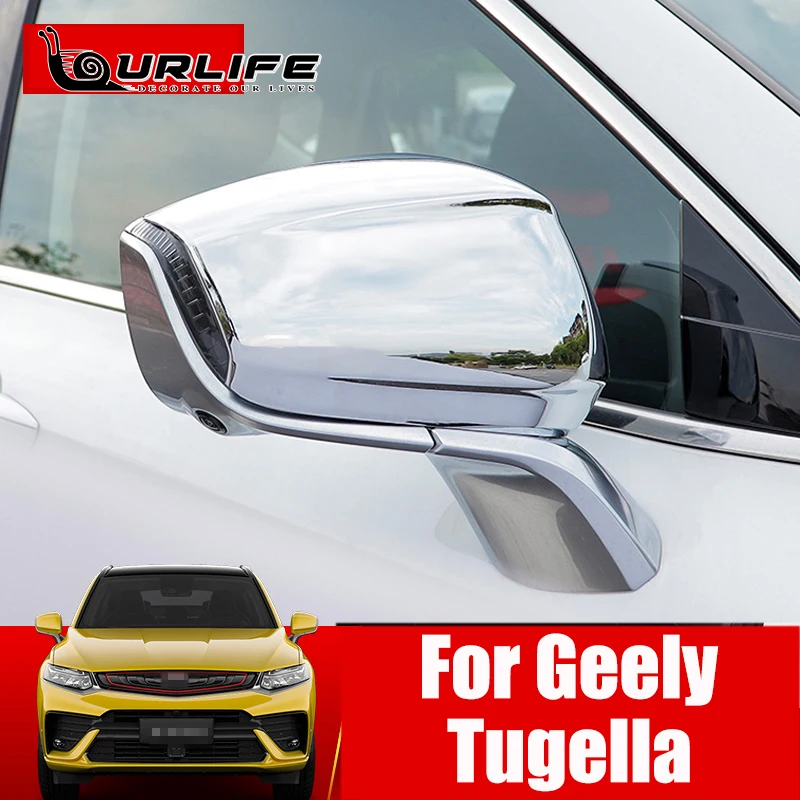 

Car Rearview Mirror ABS Cover Cap Side Wing Mirrors Case Protection For Geely Tugella Xingyue FY11 2019 2020 2021 Accessories