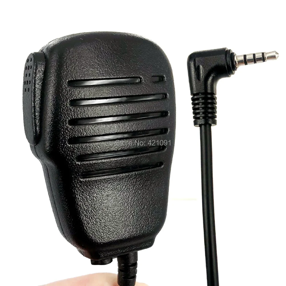 Micrófono PTT para walkie-talkie, altavoz de radio para YAESU VERTEX VX-3R, FT-60R, FT1DR, FT2DR, VX-10, VX-17, VX-110, VX-150, VX-130, novedad