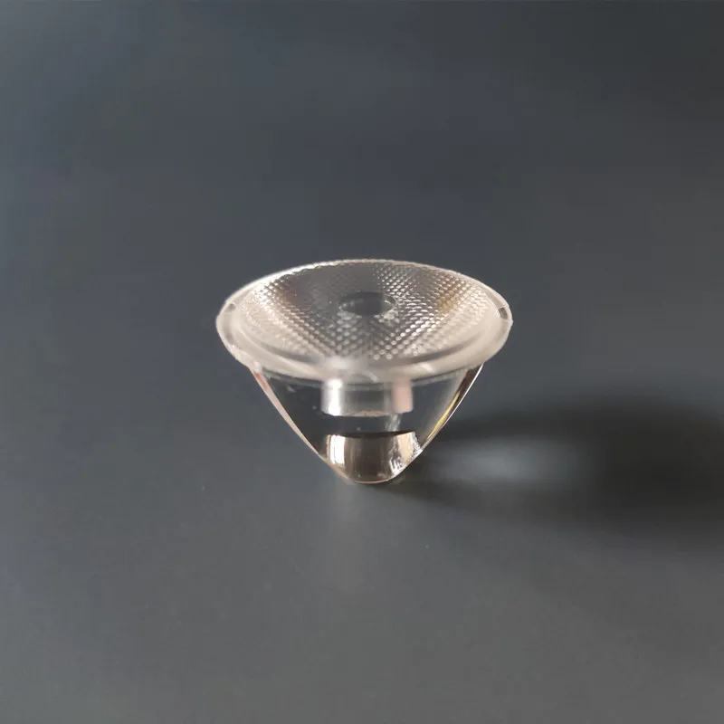 #HQI-29 High quality Imitation lumens lens, Led Optical Lens, Size 29X19.5mm, 25 Degree Bead surface, PMMA materials