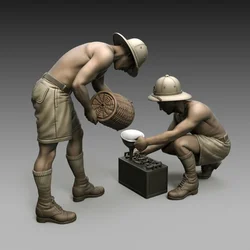 1/35 Resin Model Figure GK, Military theme ，Unassembled and unpainted kit