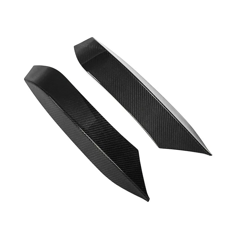 Suitable for BMW M3 M4 F80 M4 F82 F83 modified carbon fiber wrap angle dry carbon anti-collision carbon fiber corner protection