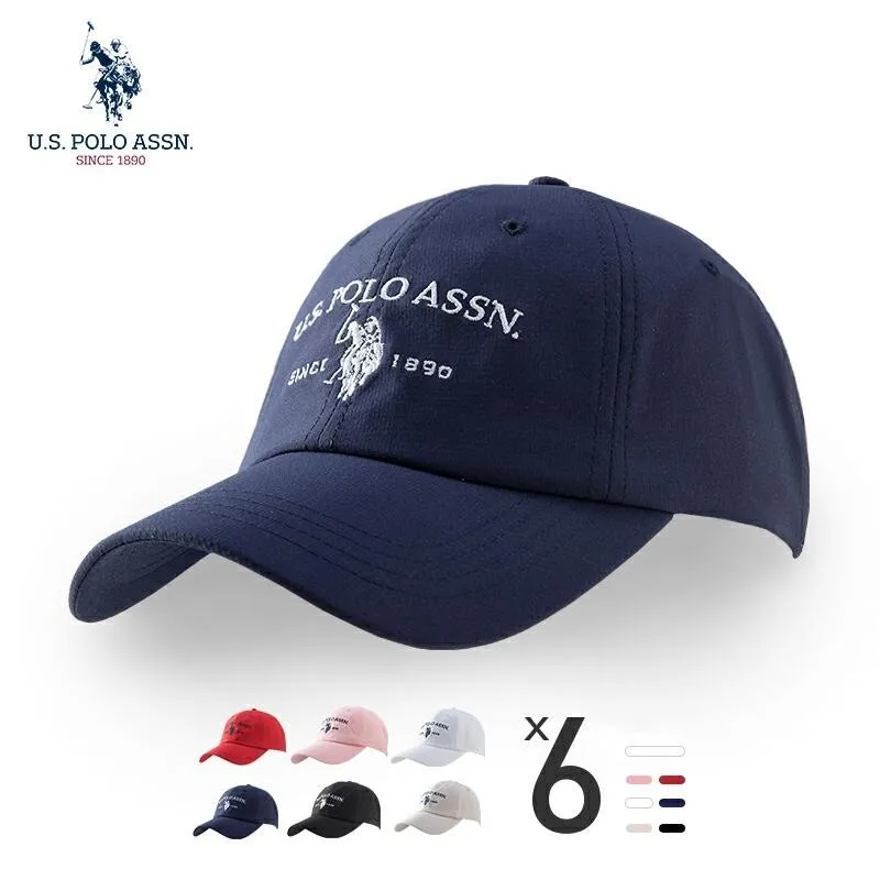 U.S. POLO ASSN. Lovers Baseball Cap  Fashion New Lightweight Breathable Quick-drying Trend Men\'s and Women\'s Hat Sun Hat