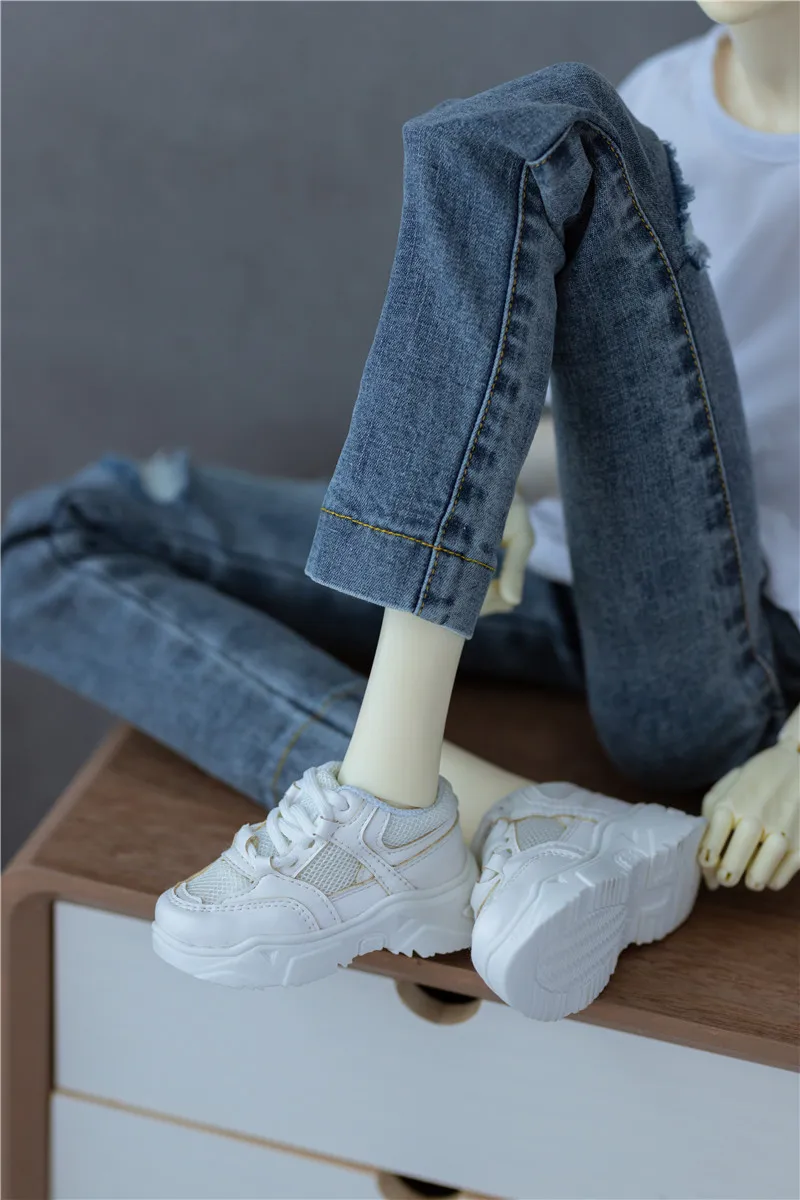 BJD Shoes Suitable for 1/3& 1/4&1/6&uncle&ID75 size doll casual shoes multi-color mesh surface sports shoes bjd doll accessories