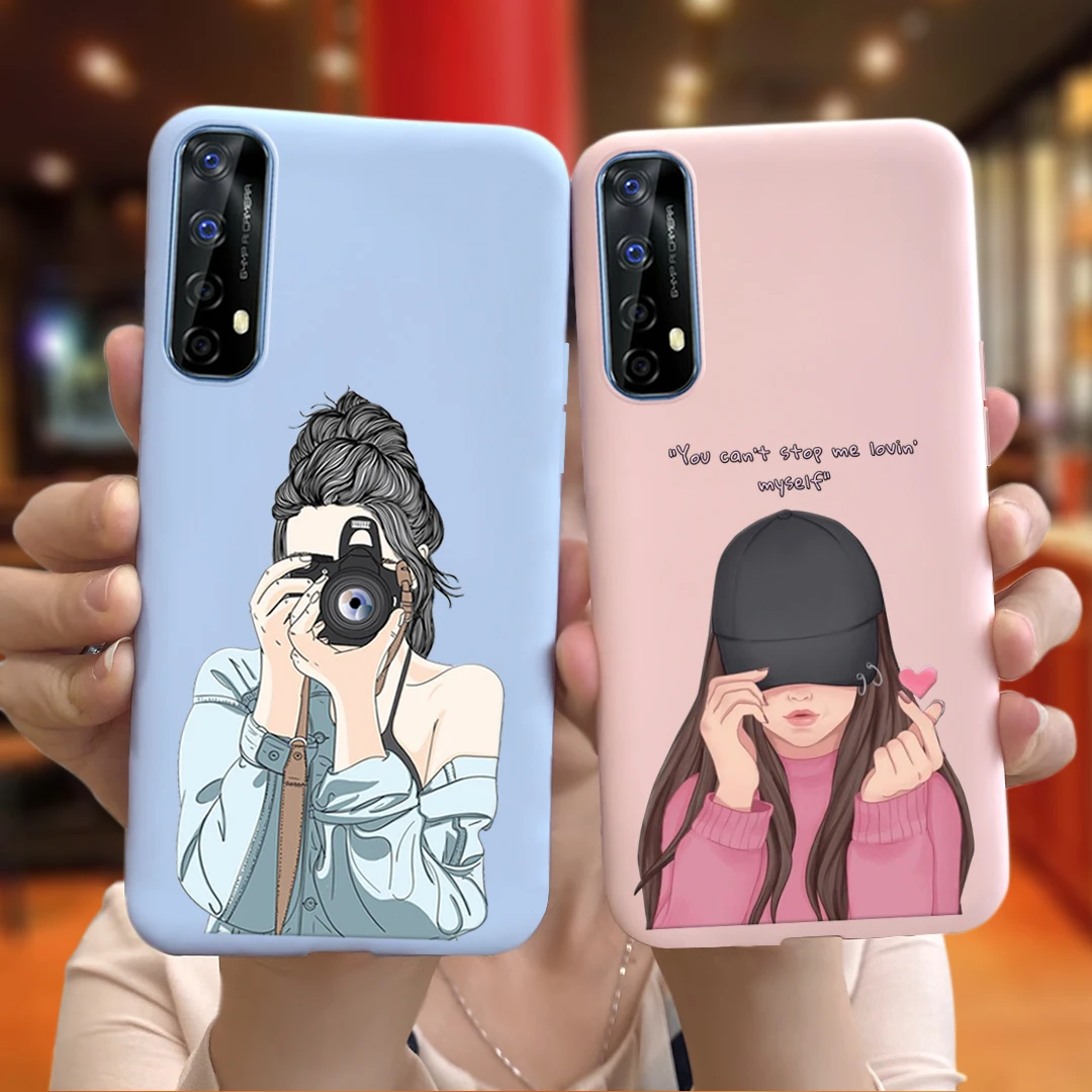 For Oppo Realme 7 Case Realme7 Pro Sunflower Cute Silicone Soft TPU Back Cover Phone Case For Realme 7i Global Realme7 7i 7Pro