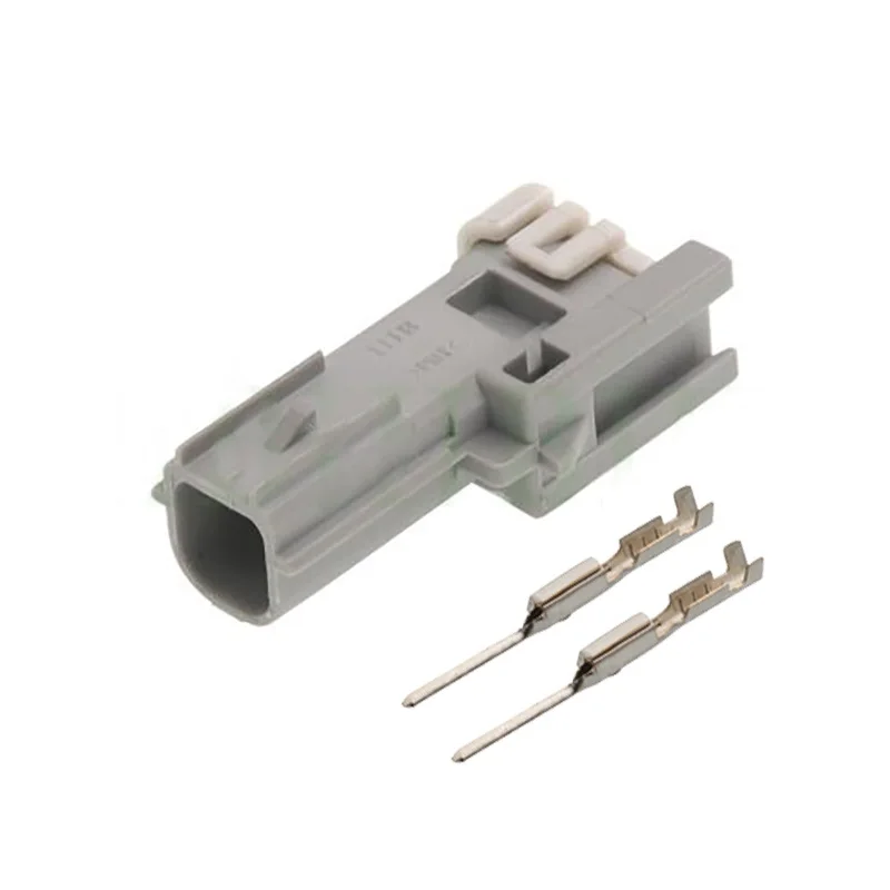 

20/50/100Sets DJ7025A-0.6-11 2 Pin Way Male Connector Terminal Car Wire Connector Plug Automotive Electrical Fuse DJ7029Y-0.6-11