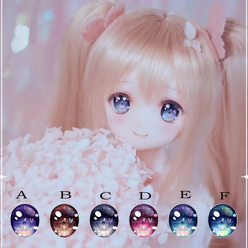 BJD Eyes doll Metallic Effect 10mm-24mm doll Acrylic Eyes for 1/8 1/6 1/4 1/3 BJD SD DD doll Accessories 10mm-24mm doll Eyeball
