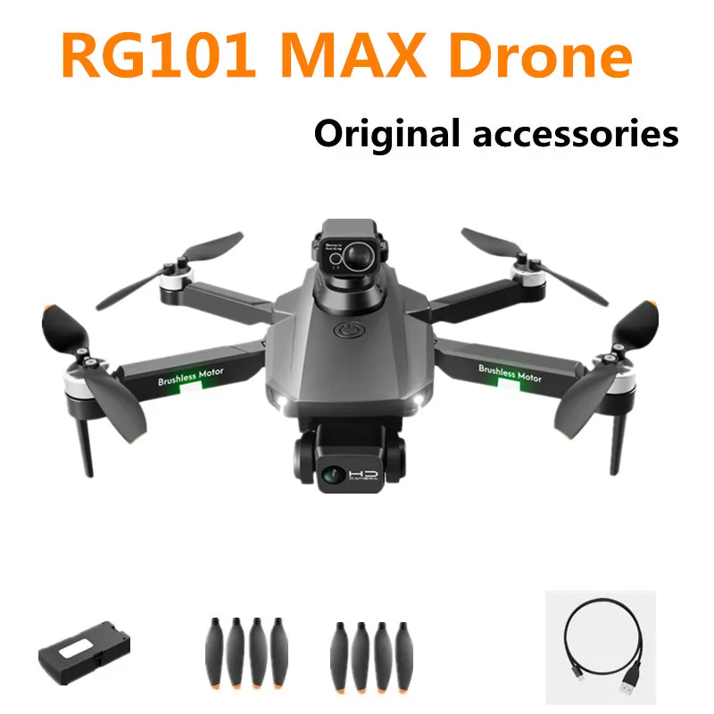 RG101 MAX GPS Drone Battery  7.4V 3000mAh /Propeller Blade / RG101 MAX Dron Spare Parts Original Accessories