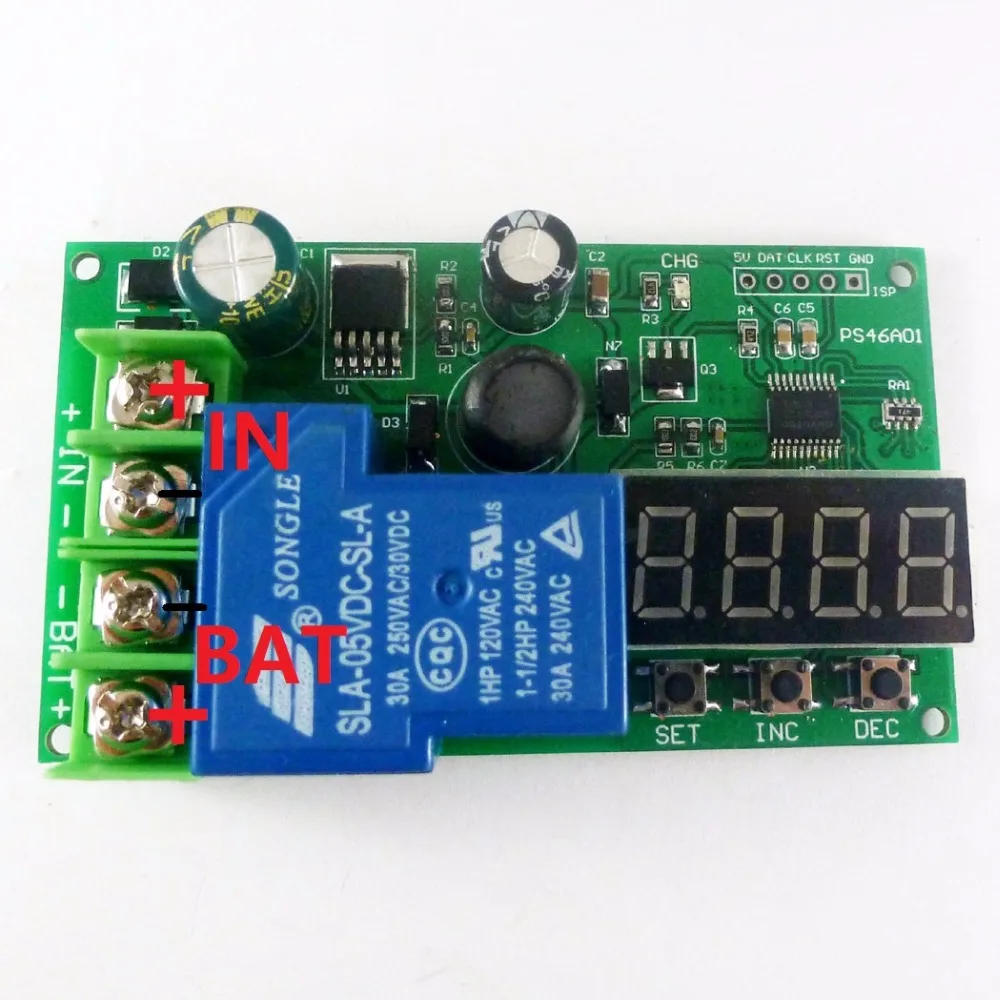 PS46A01 0-30A 7.4V 12V 14.8V 24V 48V Lead-acid Ni-Cd  Ni-MH Li-ION Li-PO Lithium battery Charging  Protection Board Module