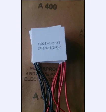 Imported Refrigeration Tablets TEC1-12707 12V7A 40*40 Temperature Resistance 237 Degree Replace TEC1-12706