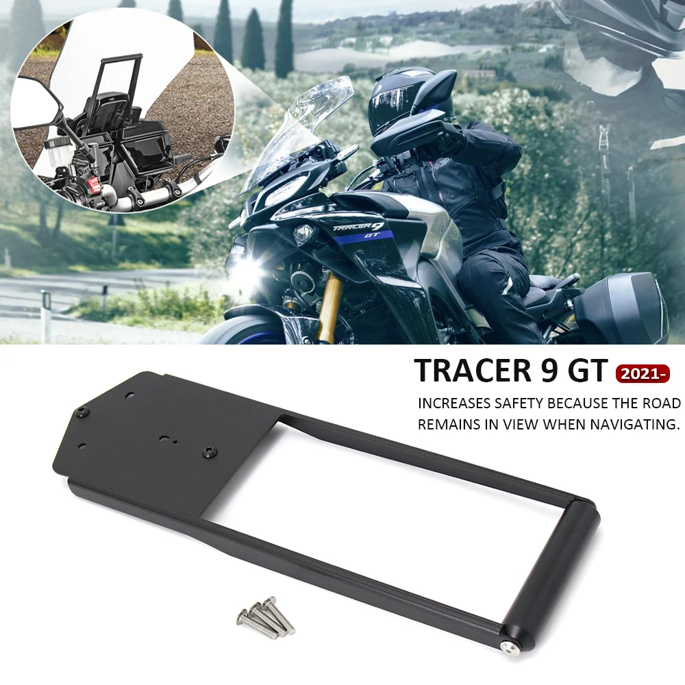 

New Motorcycle Parts GPS Phone Navigation Bracket USB Charger Holder Mount Stand For Yamaha TRACER 900 TRACER 9 GT 2021