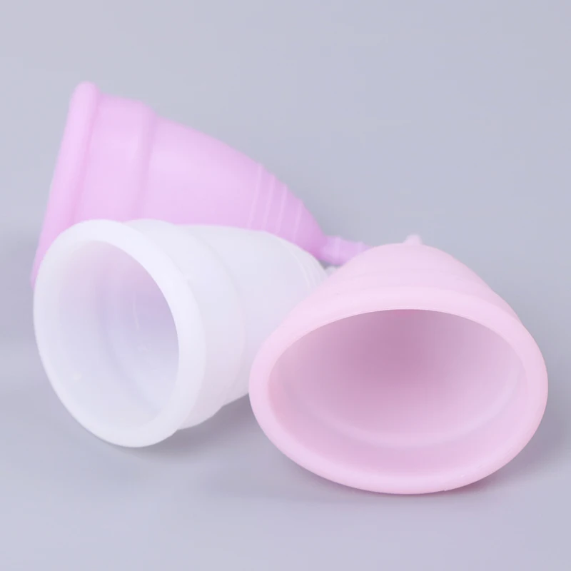 1PC Hot Sale Menstrual Cup For Women Hygiene Medical 100% Silicone Cup Menstrual Reusable Lady Cup Menstrual Than Pads