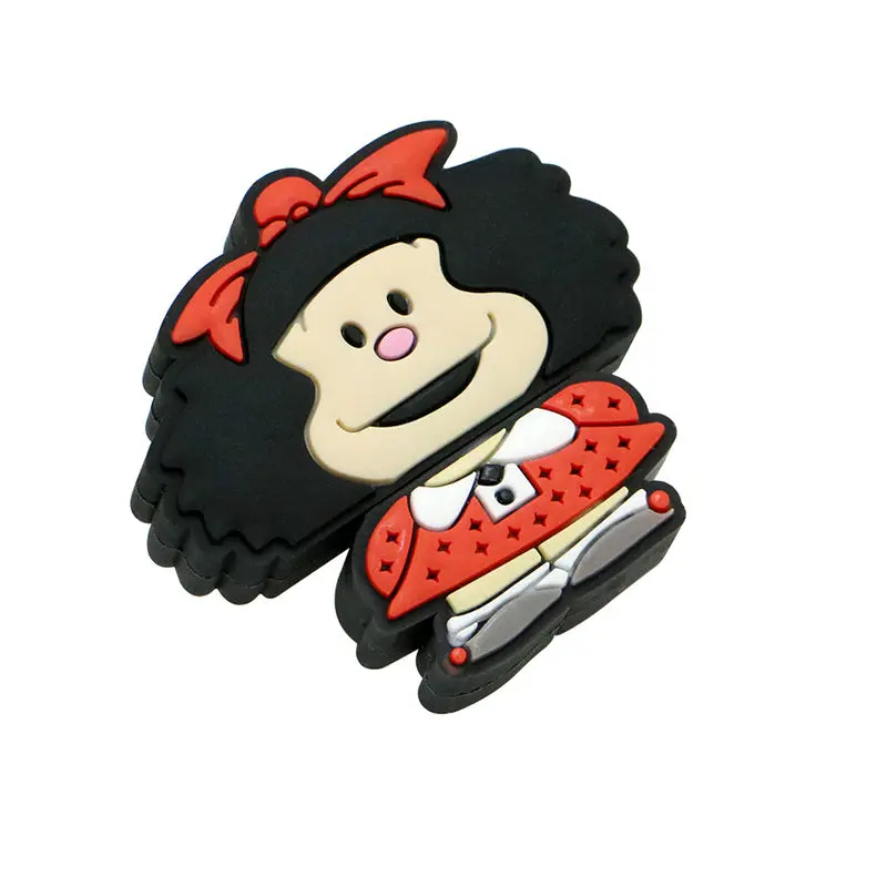 Bonito Orangotango USB Flash Drive, Caneta Mafalda, USB Stick Pendrive, Memory Stick Disk, 128GB, 64GB, 32GB