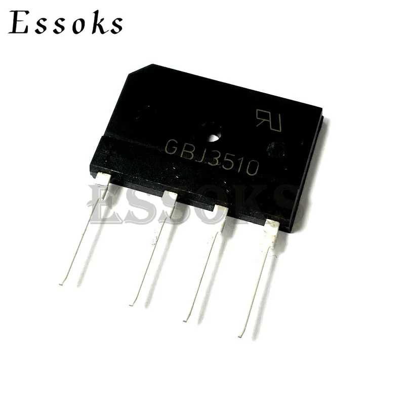 5PCS Brigde Rectifier Diode GBJ1508 GBJ1510 GBJ2008 GBJ2510 GBJ3510 GBJ5010 15A 20A 25A 35A 50A 800V 1000V