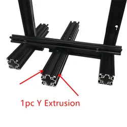 1PC Creality Ender 3 Pro Y-Axis Extrusion 4040 Aluminum Profile