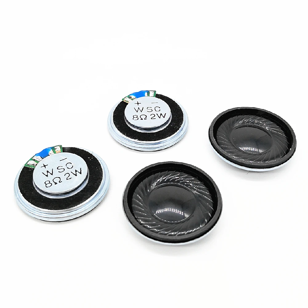 1 Stück Original ultradünner Mini-Lautsprecher 8 Ohm 2 Watt 2 W 8R Lautsprecher Durchmesser 28 mm 2,8 cm Dicke 5 mm – Detail 2
