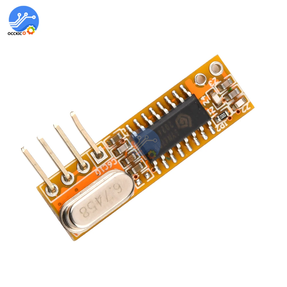 RXB12 Wireless Receiver Module 433Mhz High Sensitivity Superheterodyne Receiver Module for Arduino