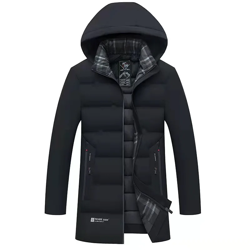 Brand clothing Men winter Warm cotton clothes/Male slim fit Long Fashion Slim fit Cotton Padded Jackets/Man Warm Coats M-5XL 6XL