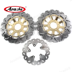 Arashi 1 Set 310 / 240 mm For SUZUKI GSF BANDIT 1200 1996 - 2005 CNC Front Rear Brake Disc Brake Rotors GSF1200 BANDIT 2002 2003