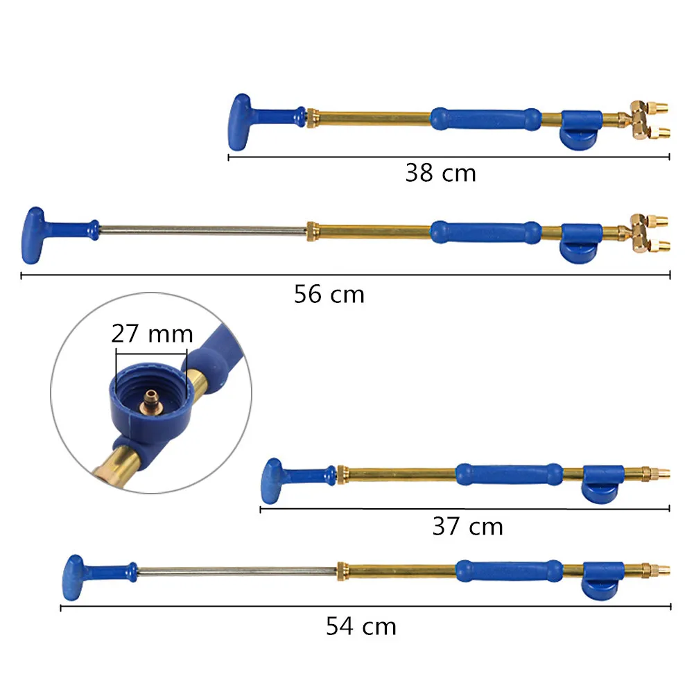 Adjust Trolley Gun Nozzle Sprinkler Agricultural Manual Spray Watering Head High Pressure Spray Nozzle Garden Atomizing Sprinkle