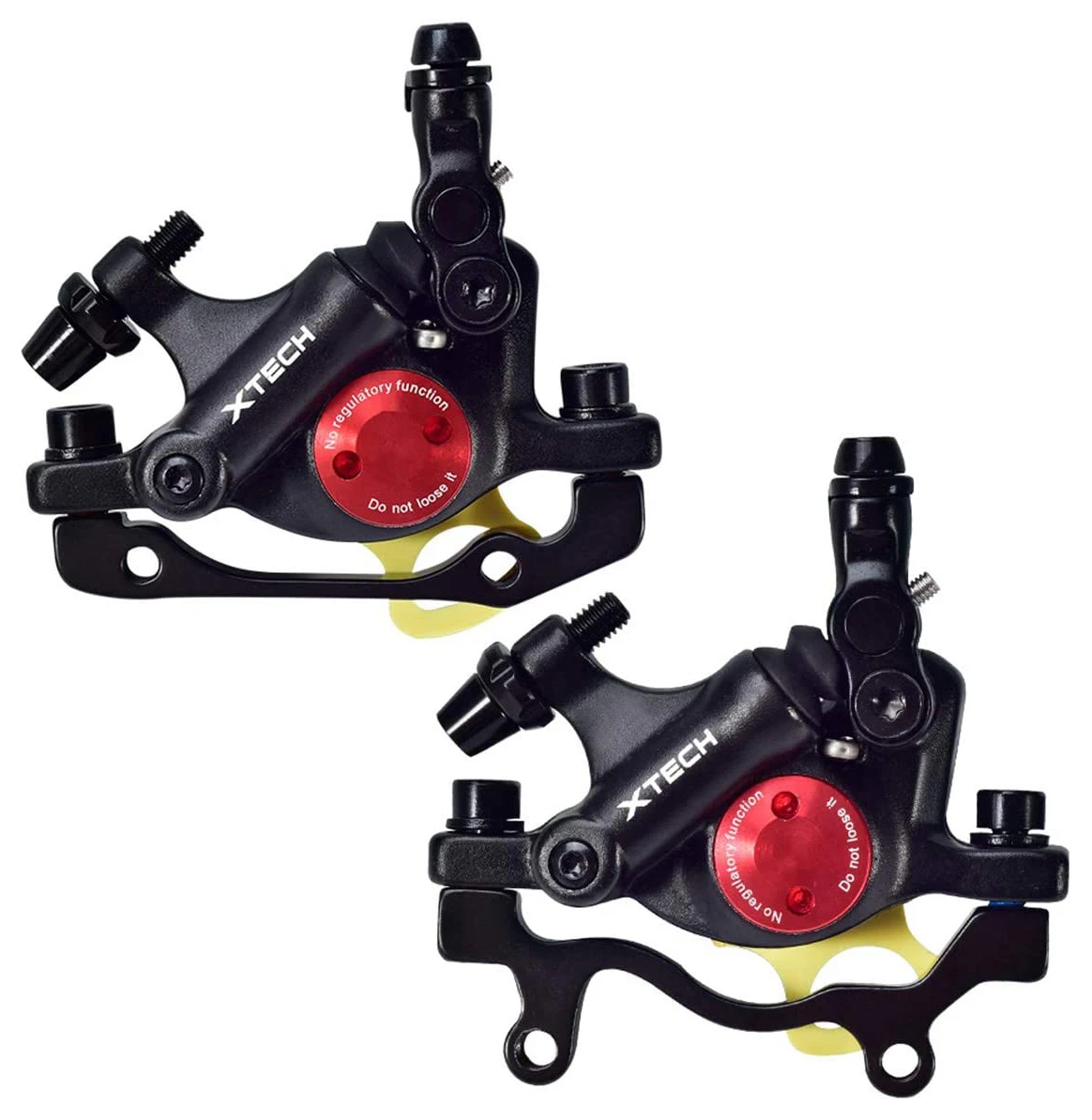 ZOOM MTB Hydraulic Disc Brake Calipers XTECH HB100 Front & Rear G3 rotors 120/140/160/180MM MT200 M315